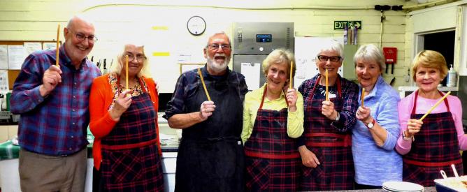 End of Season Dinner 25th October: catering team